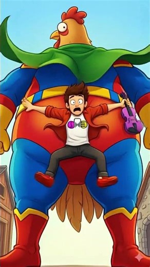 Animals Going Mad ep. 8 - Chicken Superheros (Animated Music Video)