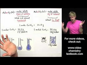 Difference between Molarity and Molality Video Lecture | Chemistry Class 11 - NEET