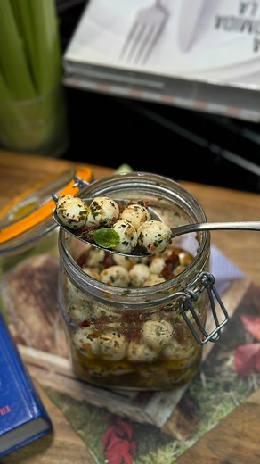 Marinated Mozzarella Balls are a delicious and easy appetizer recipe! 🤌Get ready to elevate your appetizer game with our irresistible Marinated Mozzarella Appetizer! Made with just a handful of simple ingredients, including olive oil, sun-dried tomatoes, and aromatic herbs, this dish is bursting with flavor and perfect for any occasion. 🤤We love serving this with fresh Italian bread from our local Italian bakery. Or, make some crostini and serve a spoonful on each slice of crusty bread. This i