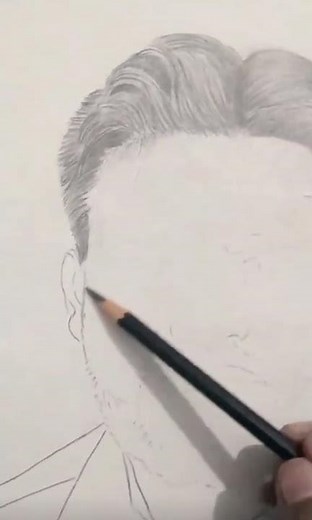 Color pencil sketch