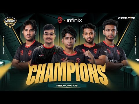 CHAMPIONS OF SURVIVOR'S RUMBLE || CR ACTIVATED FULL MATCH POV || RAHAT || REDHAWKS 🇧🇩