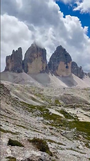 Tre Cime di Lavaredo -- 3 iconic peaks in the Italian Dolomites 🇮🇹
