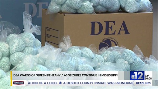 DEA warns of 'green fentanyl'