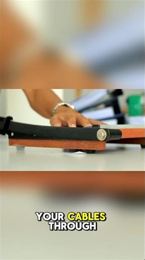 Organize Your Desk Cables #LifeHacks #OrganizationTips #DidYouKnow