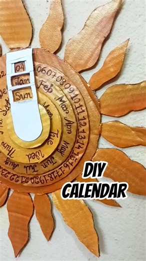 Diy Calendar😱 #diy #calendar #2026 #shorts #viralvideo