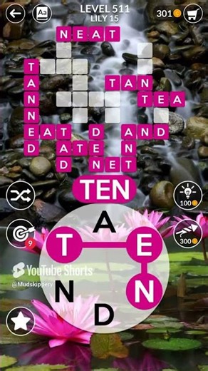 Wordscapes Level 511, Lily 15 Flora Answers