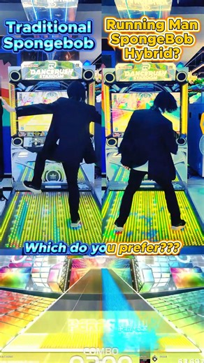 Wasin Suwan on Instagram: "SpongeBob VS The Running Man Spongebob?, which do you prefer??? I forgot to insert the chart for reference in my last tutorial reel, so here's your VISUAL GUIDE 😎 🎵 Second Heaven Samba,Samba,SomeBody MIX #dancerush_stardom #shuffledance #basicmove #Dancegame #arcade #salaryman #ddr"