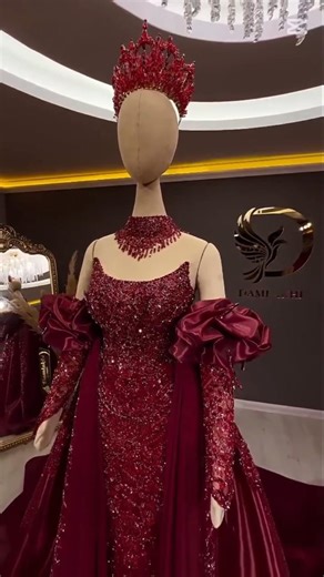 This Red Wedding Dress Broke All Rules 🔥