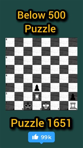 Below 500 puzzle mate in 2 #chess