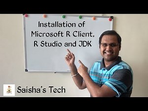 Why Microsoft R Client..? - Installation of Microsoft R Client, R Studio, JDK - Saisha's Tech