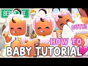 How To Be A BABY GIRL TUTORIAL & OUTFIT CODES For Berry Avenue!