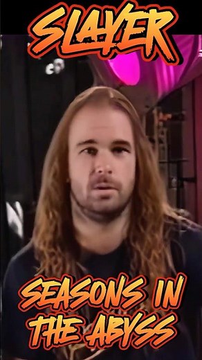 SLAYER talks recording 'Seasons In the Abyss' #slayershorts