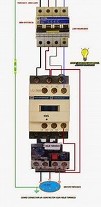 Diagrama Contactor Trifasico