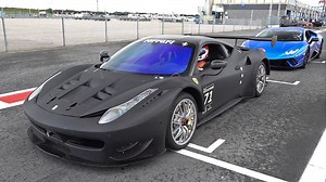 Street Legal Ferrari 458 GT2 with Fi Exhaust