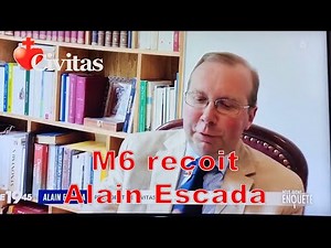 Alain Escada président de Civitas au JT de M6