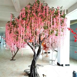 [Hot Item] Indoor Plants Trees Wisteria Wedding Centerpiece Artificial Tree for Decoration
