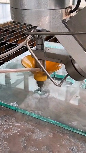 79K views · 31 reactions | The sheer power of WaterJet cutting. Very Precise finishing that can slice through Glass, Plastics & Metals  | Engineering and Architecture | Facebook