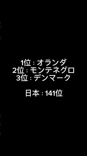 日本人女性の平均身長、世界では？