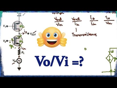 CMOS Common Gate Amplifier !