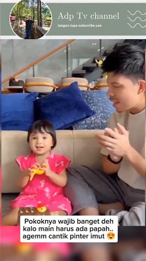 Azura playing, accompanied by Papa Atta #aurelhermansyah #celebrity #artist