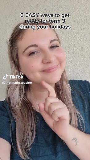 Here are 3 easy ways to get ready for term 3 during the holidays 🥰 should I do more tips? I have lots! #mockexams #mathexams #learnontiktok #matricfinals #teacherlife #teachersofsouthafrica #teachersoftiktok #misshanekom #thatmathsteacher #mathteachersofsouthafrica #holiday