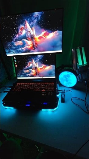 Gaming Set Up #acernitro5 #gamingstation #smartphone #dollarama