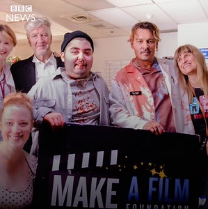 1.3M views · 1.7K reactions | Anthony Conti’s dying wish was to star in his own zombie film. So Johnny Depp and the Make A Film Foundation made that happen.  | BBC Entertainment News | Facebook