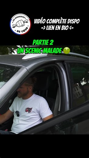 Beaucoup d’émotion pour Alice qui n’en croit pas ses oreilles #dingueriesdunord #reparationautomobile #renault #scenic #automobile | Seb Bnv • Dingueries du Nord •