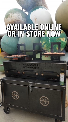 Mill Scale Metalworks | For a limited time, our Yakitori I, II, and III Grills will be available now with no lead time. Available for purchase online or... | Instagram
