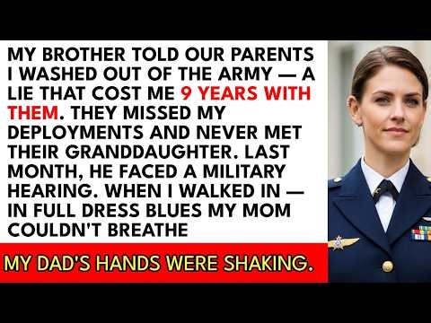 My Parents Believed I Washed Out of the Army — Until They Saw Me at My Brother's Hearing in Ful...
