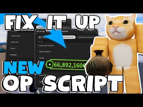 INSANE Fix It Up Script with AUTOFARM, FARM KMs, ANTI Ban, Auto Auction, and MUCH More!