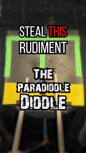 🔥 Daily Drums – Paradiddle-Diddle #drumlessons