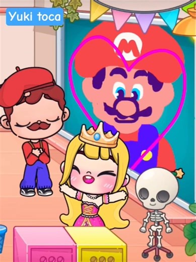 Mario!!#trending#funny#avatarworld#vairalvideo#fyp#art#drawing#princess#peach#mario#game#shorts