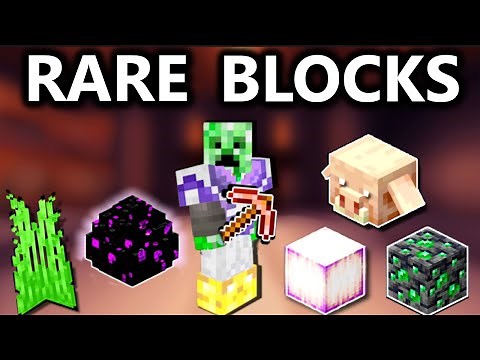 The RAREST Minecraft 1.21 Blocks (And How To Get Them!)