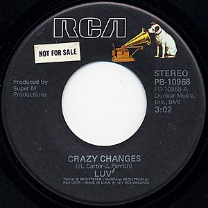 Luv' - Crazy Changes / Is It Love