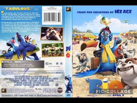 Rio (2011) DVD Covers Bootleg