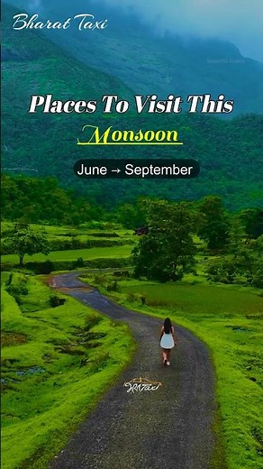 Top 5 Places to Visit in India During Monsoon 2025 #monsoon #travel #incredibleindia #shorts
