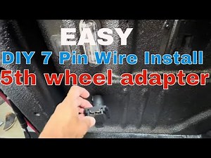 F250 5th Wheel In-Bed Trailer Wiring Harness Installation