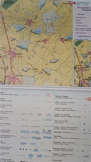 Topographical Maps#youtubeshorts#geography