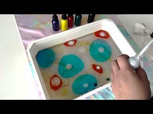 Water Marbling Art - HomeKit Instructional Video