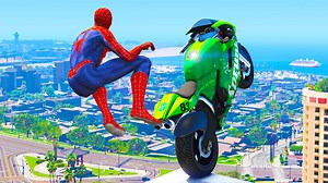 Gta v epic motorcycle stunt jumps 😎💪 | Pro Gaming Studio