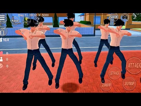 Sakura School Simulator New Update 2025 😱 Secret Places, Dance & Funny Moments
