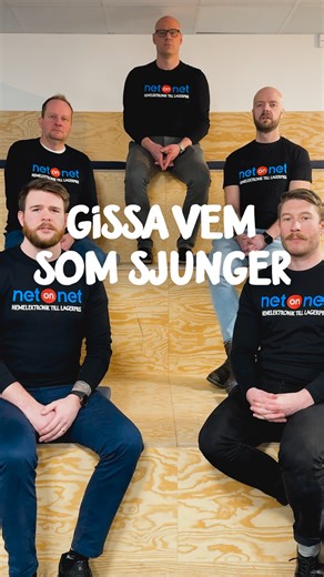 NetOnNet Sverige on Instagram: "Vem är det som sjunger? Kommentera 👇"