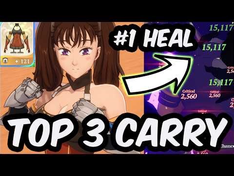 Diane Is Absolutely Bonkers Top 3 Endgame Carry & #1 Healer - Seven Deadly Sins: Origin