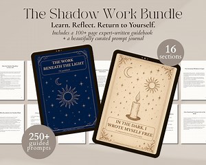 Shadow Work Journal and Guidebook Bundle: Inner Child Healing, Reflective Prompts (digital PDF) - Etsy