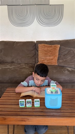 tonies US on Instagram: "Read with them. Then let them read along 🎧📚 Listening to an Audiobook Tonie while reading helps with pronunciation, pacing, and confidence, making it the perfect reading companion! Bring your kids along on the nostalgic adventures with the Magic Tree House Audiobook Tonies which is 15% off right now*! Happy listening AND reading! 📖✨ *Limited-time offer: From February 2, 2026 at 12am EST through February 9, 2026 11am EST, get 15% off of all Tonies in the 'Fall in Love 