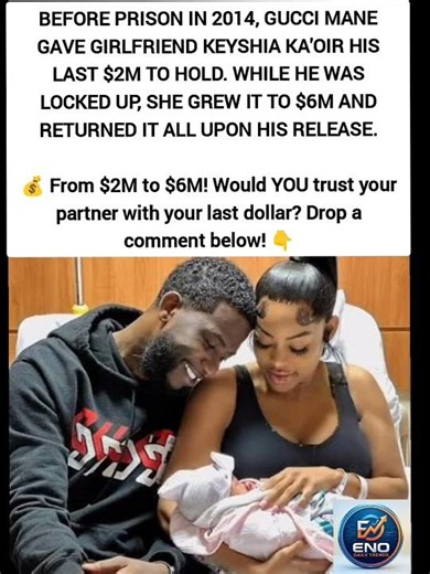 Gucci Mane Gave Keyshia $2M Before Prison—She Turned It Into $6M! 😱💰