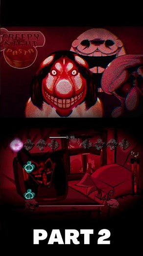 Creepy Night Pasta | Haunted (PART 2) (FNF MOD) #shorts