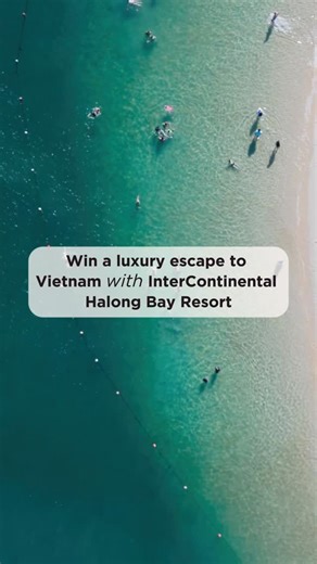 SUNDAY SOMEWHERE on Instagram: "✨GIVEAWAY TIME✨ Want to win a 5-Night Stay at Vietnam’s Luxurious InterContinental Halong Bay Resort? Now is your chance! We’ve teamed up with @intercontinental_halongbay to offer you and your +1 a luxury escape to Vietnam like never before! 🌴 The Prize • 5-night stay at InterContinental Halong Bay Resort in 1 King Classic Halong Bay View Room • Daily breakfast at the resort’s Marina Kitchen • 60-minute treatment for you and your friend at the resort’s sig