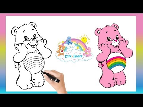 How to Draw Care Bears 🐻 | Step by Step